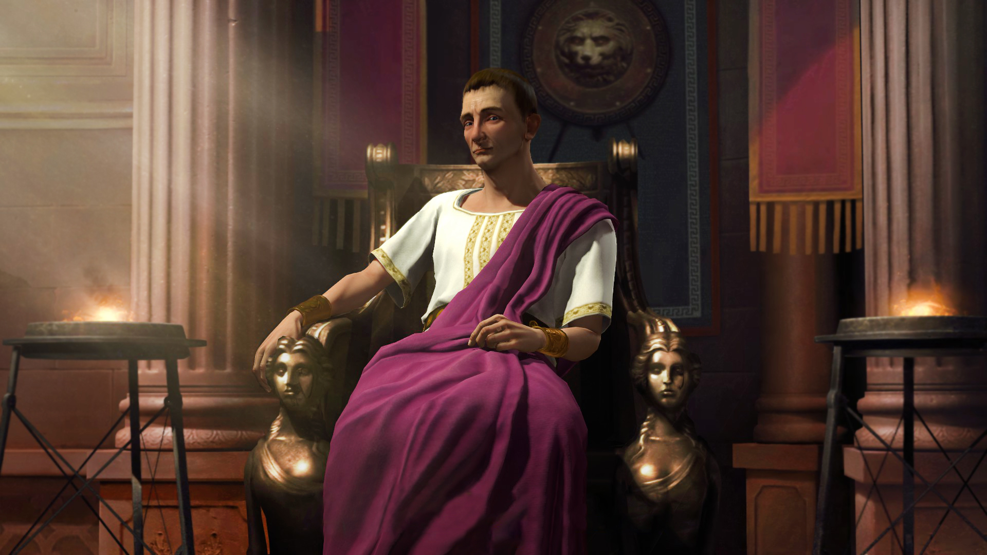 Augustus Caesar așa cum e văzut de creatorii jocului Civilization V