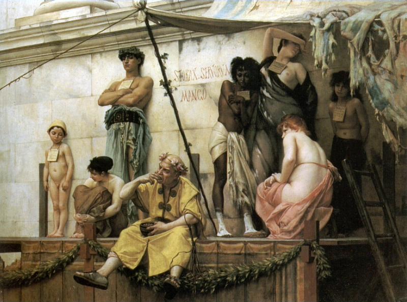 Gustave Boulanger &ndash; Piața de sclavi