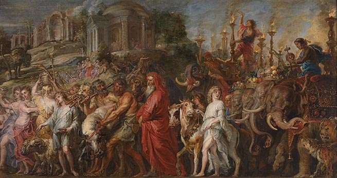 Triumf roman – Rubens (1630)