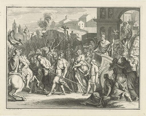 Triumful lui Aurelian în 274, Bernard Picart, 1720, Rijksmuseum, sursa
