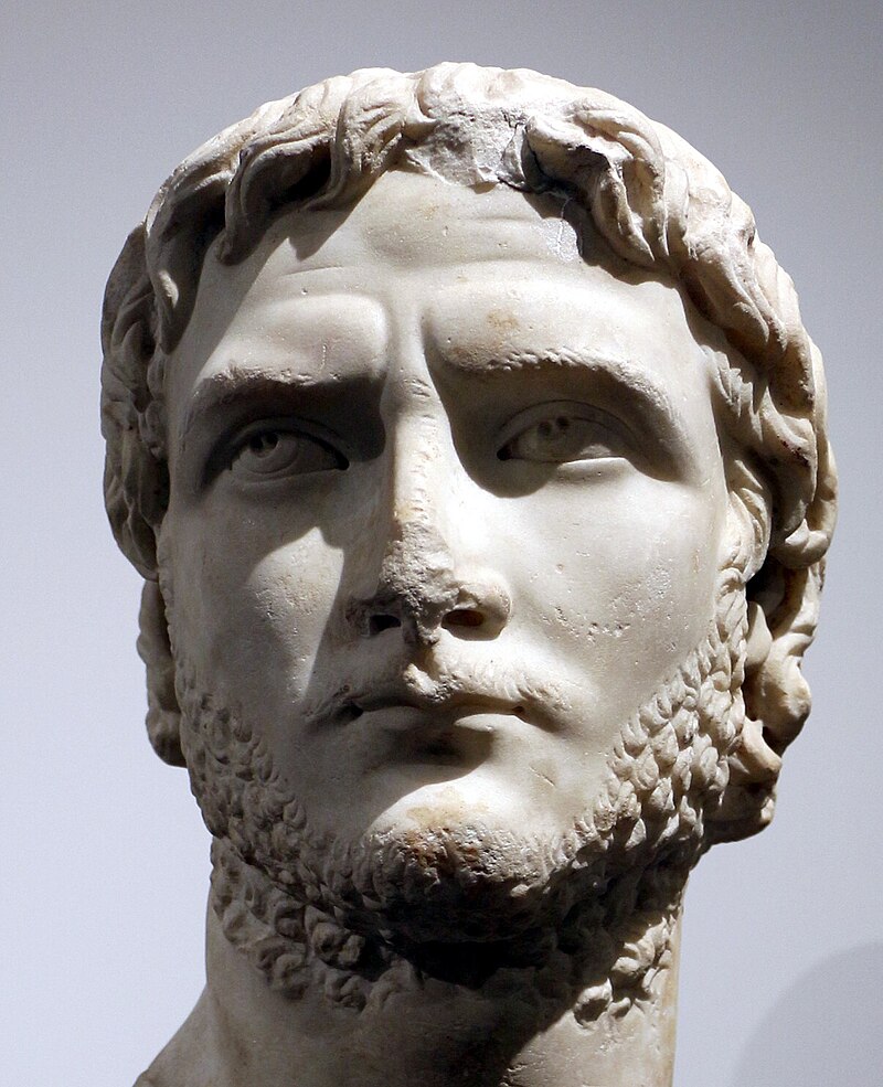 Bustul lui Gallienus la Antiquarium del Palatino: Photo By Sailko CC BY 3.0