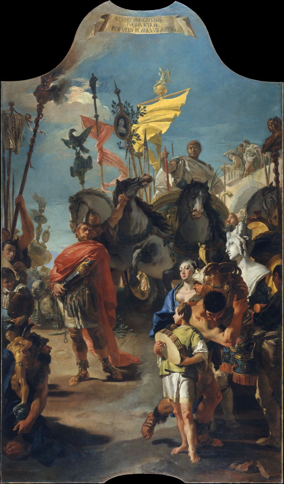 Giovanni Battista Tiepolo (1696–1770), Triumful lui Marius (1729), Metropolitan Museum of Art, New York, NY